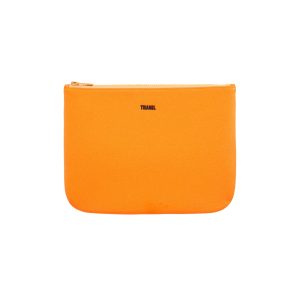SHERBET - Orange Neoprene Zip Pouch