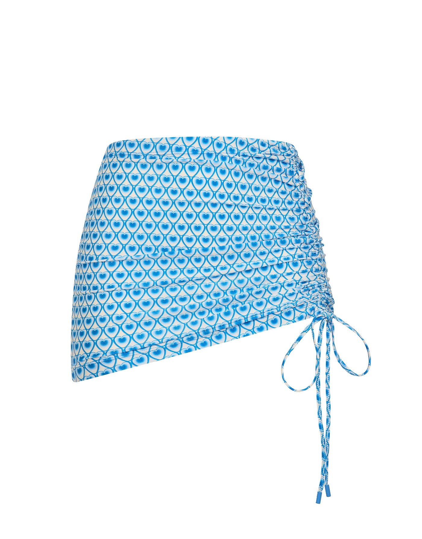 ALULA - RIYA Blue Geometric Skirt