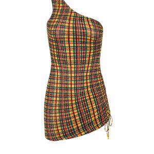 AVILA - NEMONE One Shoulder Mini Dress