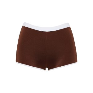CELESTE - BISC Brown Short