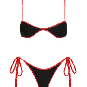 ESTE - BOSSA Neoprene Scoop Crop Bikini Set