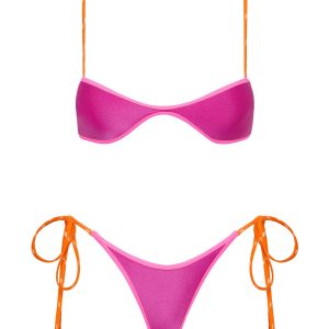 ESTE - PIGI Neoprene Scoop Crop Bikini Set