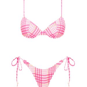 JARA - PETALI Pink Balconette Bikini