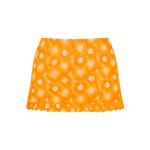 KELA - TANGERINE Printed Skort