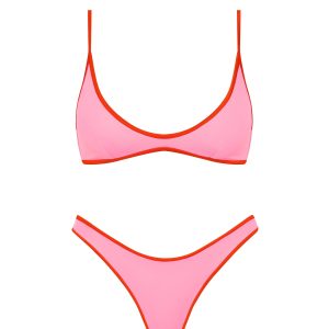 MAIA - DORE Pink Scoop Bikini Set