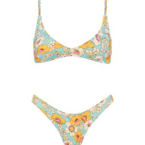 MAIA - MAIE Floral Scoop Bikini Set