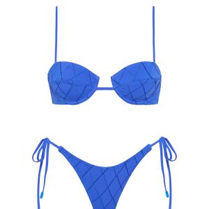MALA - BANC Blue Balconette Bikini Set