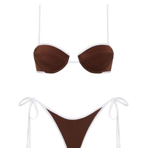 MALA - BISC Brown Balconette Bikini Set