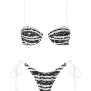 MALA - SALTE Crochet Balconette Bikini Set