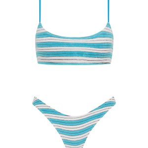 MICA - ETTA Terry Towelling Crop Bikini Set