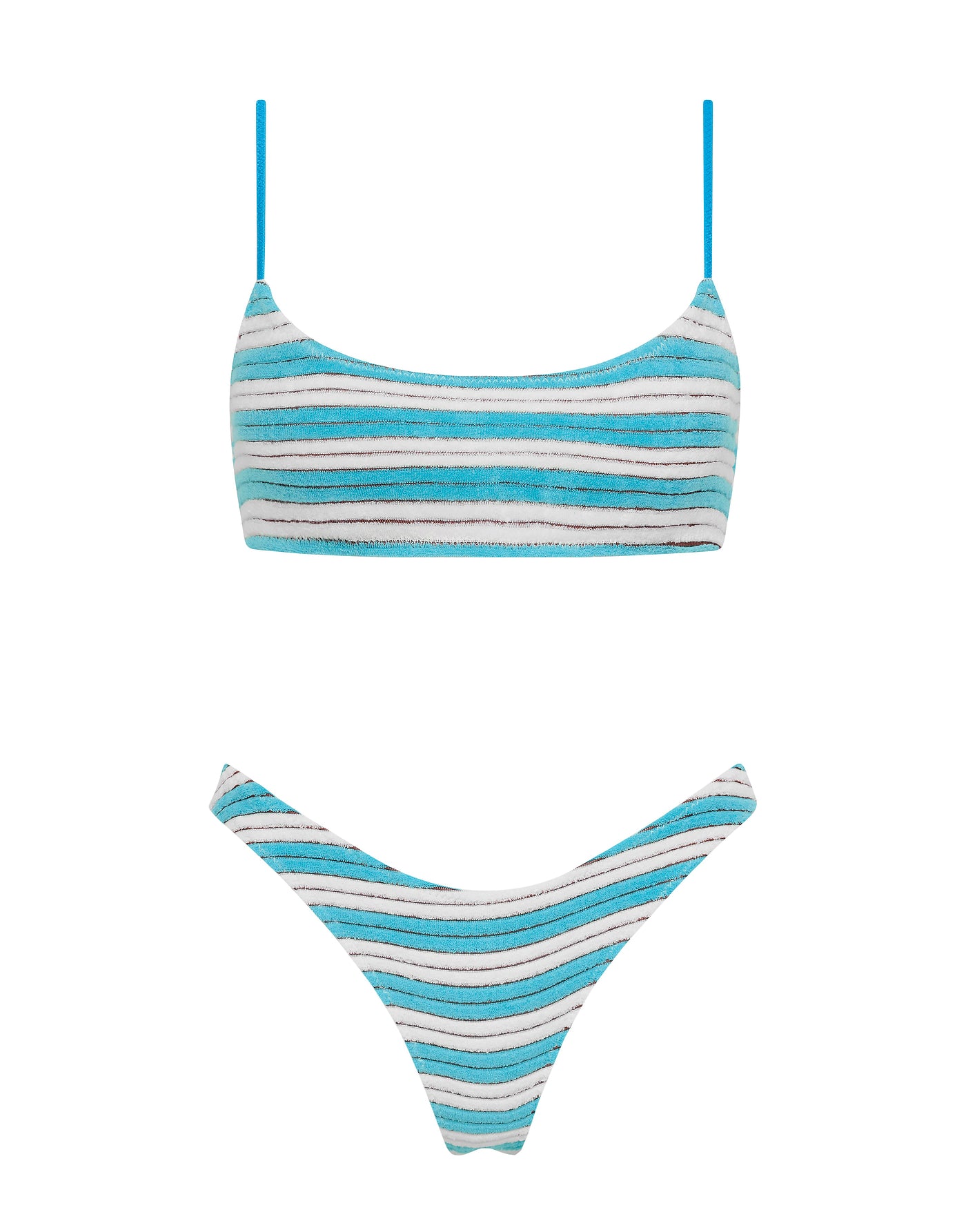 MICA - ETTA Terry Towelling Crop Bikini Set