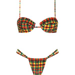 NURA - NEMONE Velvet Balconette Bikini Set
