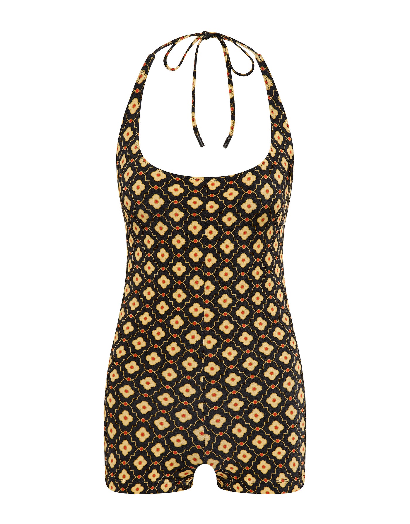 NURIA - PERL Geometric Playsuit