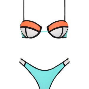 POPPY - TUTTI FRUTTI Neoprene Balconette Bikini Set