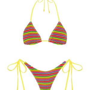VINCA - ALEIX Terry Towelling Triangle Bikini Set