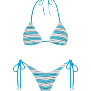 VINCA - ETTA Terry Towelling Triangle Bikini Set
