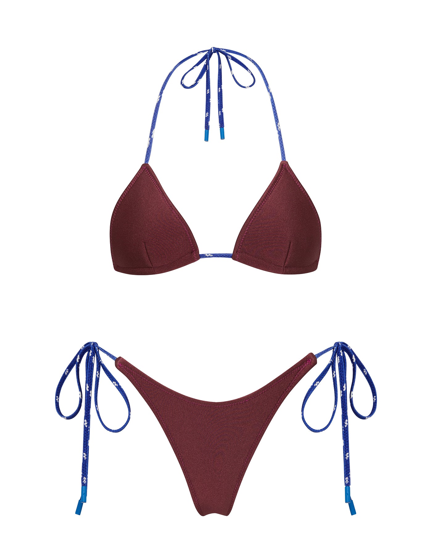 VINCA - FARO Neoprene Triangle Bikini Set
