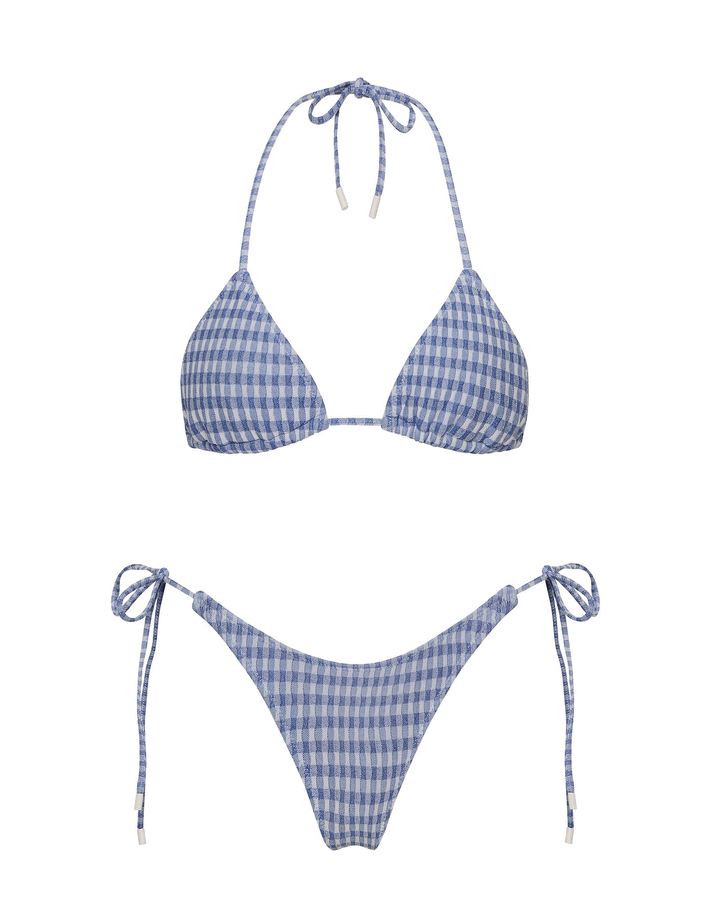 VINCA - LOKO Sparkle Triangle Bikini Set