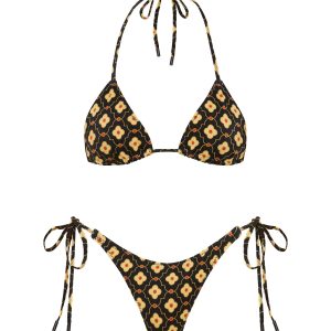 VINCA - PERL Geometric Triangle Bikini Set
