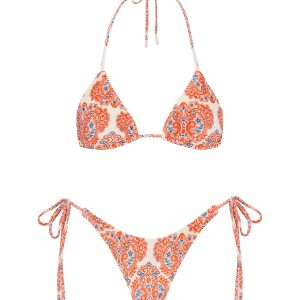 VINCA - VOTTO Velvet Triangle Bikini Set