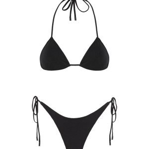 VINCA - EBONY BLACK Triangle Bikini Set