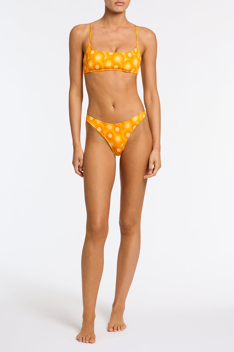 MICA - TANGERINE Scoop Bikini Set - Image 2