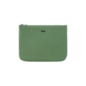 KHAKI - Neoprene Zip Pouch