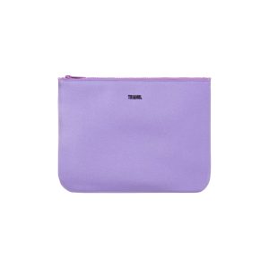 LILAC - Purple Neoprene Zip Pouch