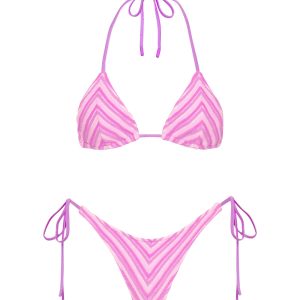 VINCA - LOTUS Terry Towelling Triangle Bikini Set